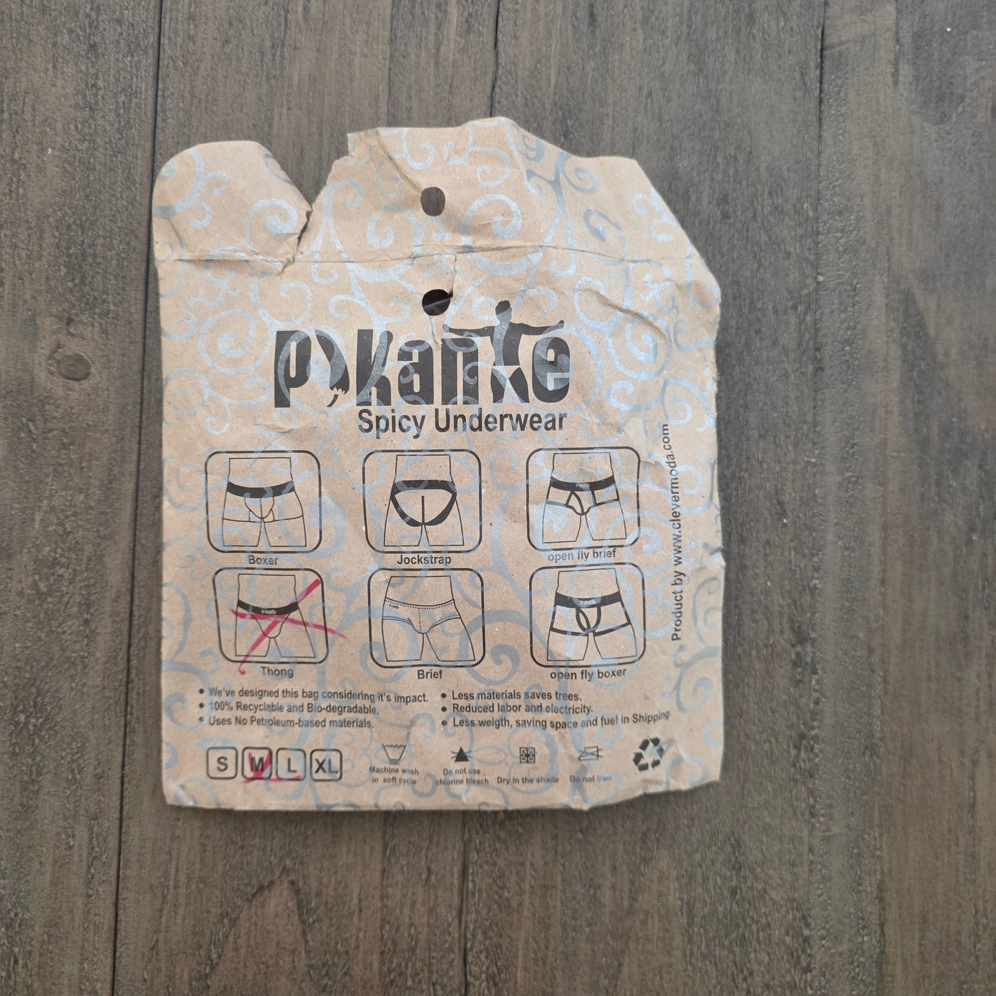 Pikante PIK-8011 Grape Jupiter Thong Purple Medium