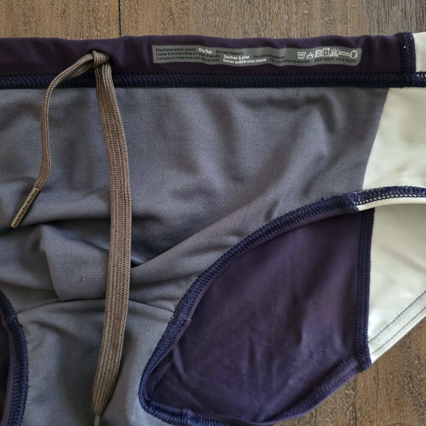 C-in2 Arithmetic Progression Blue Swim Brief Large