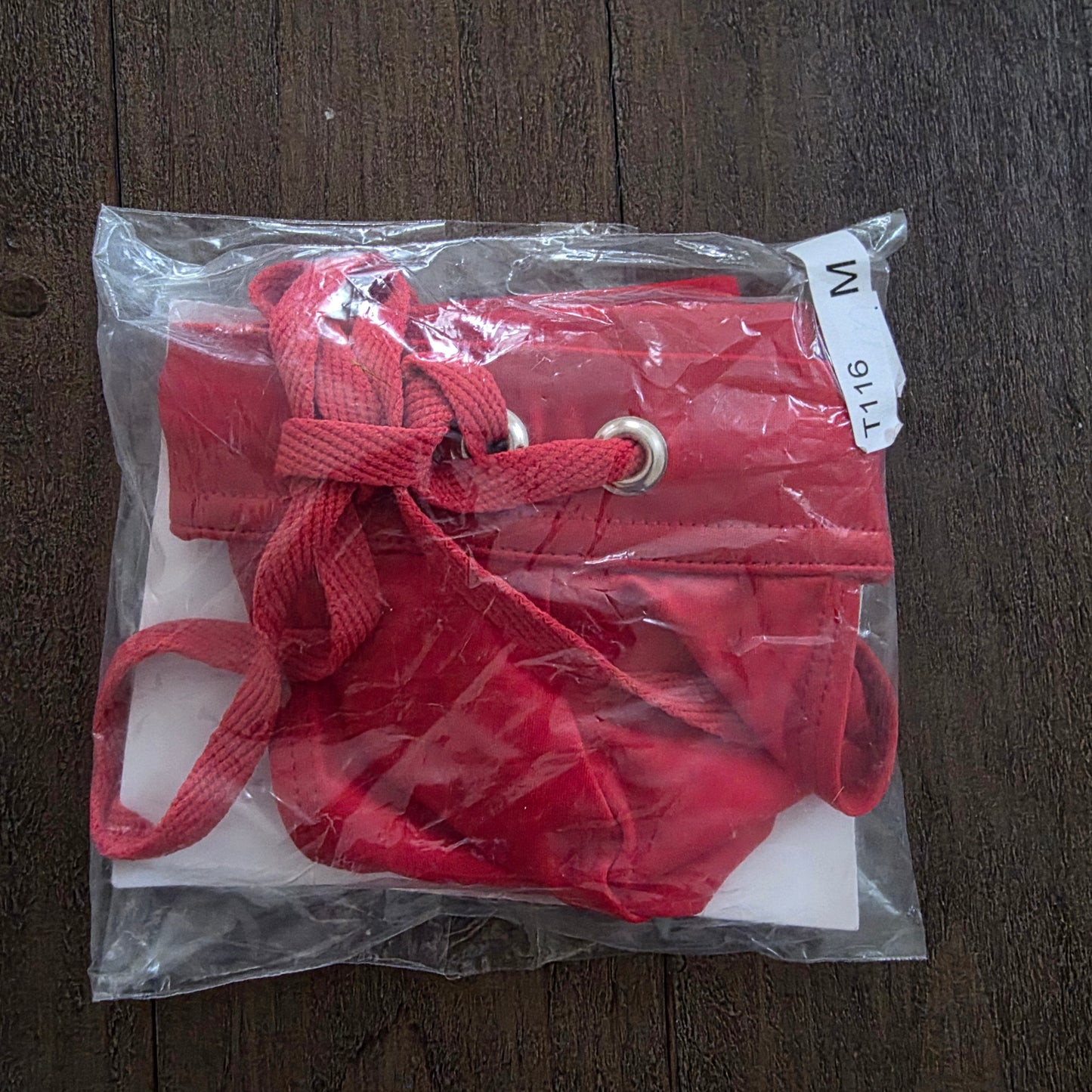 Bodyaware Swim Thong Medium Red NOS