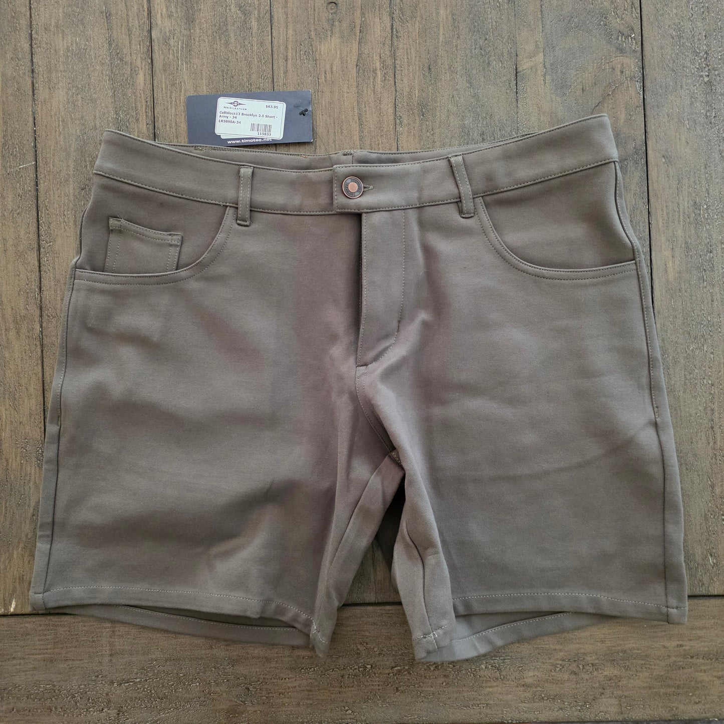 Timoteo Cellblock 13 Brooklyn 2.0 Stretch Shorts