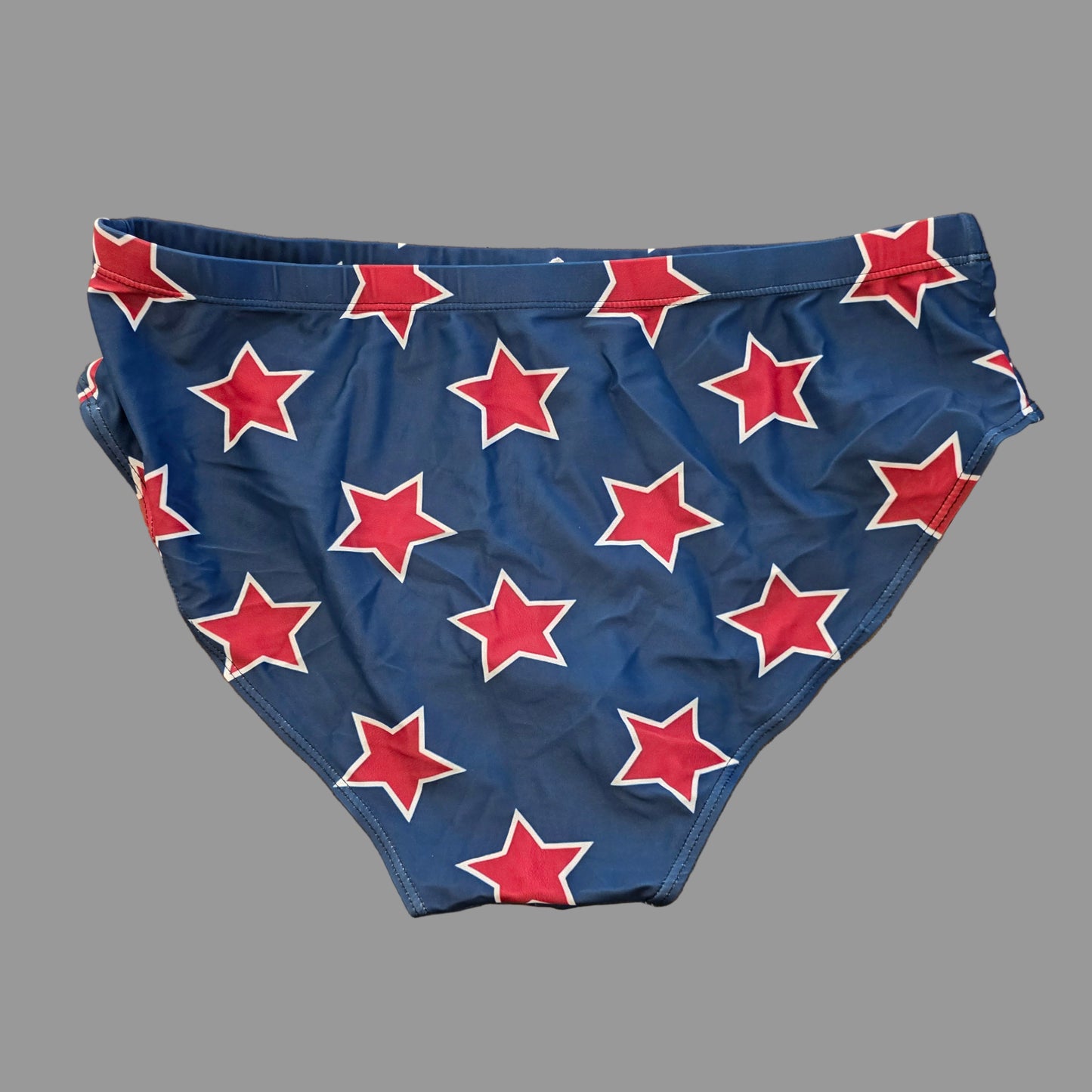 Patriotic Stars Cute Men's Swim Brief