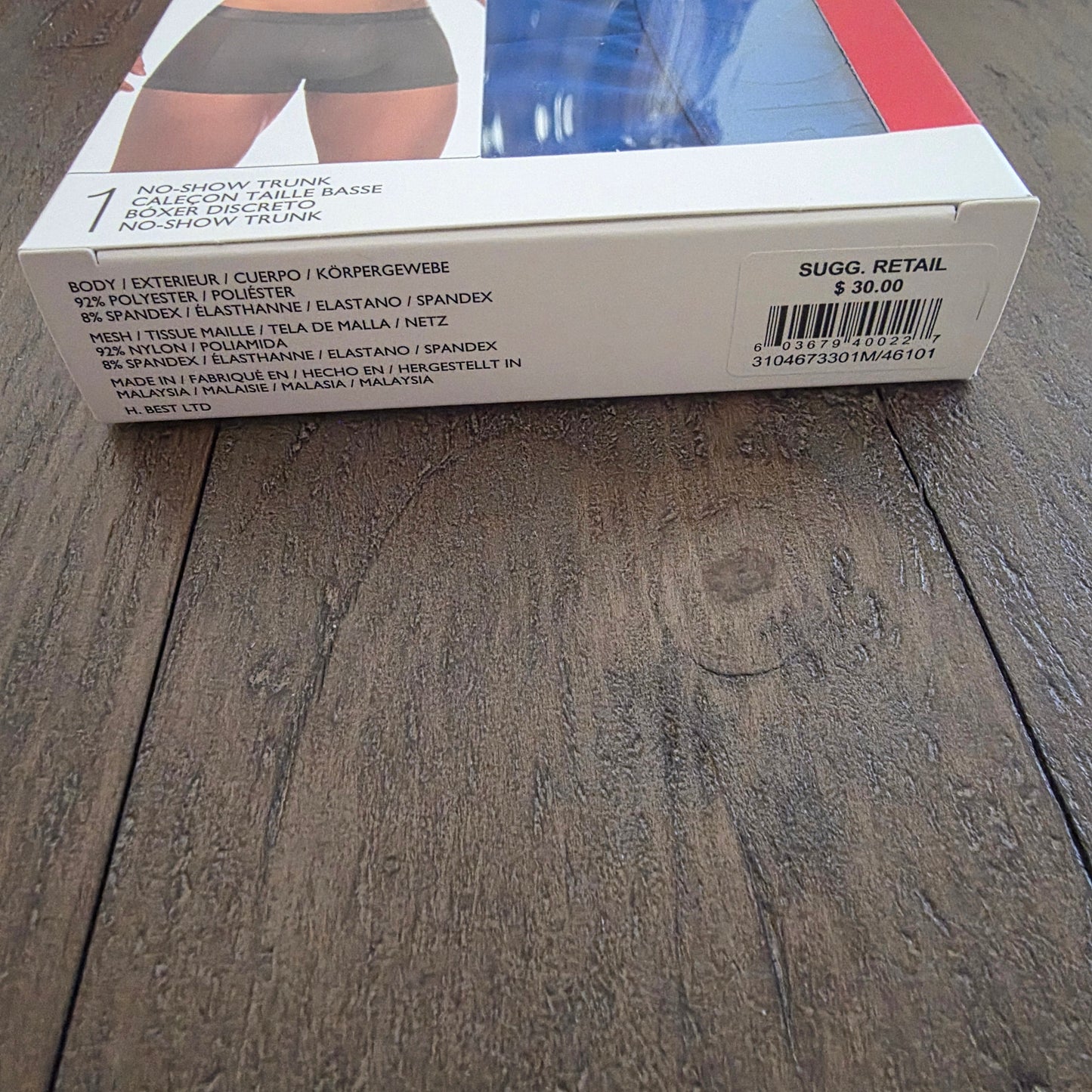 2xist 2018 Air Luxe No-Show Trunk Lapis Blue 2(X)ist