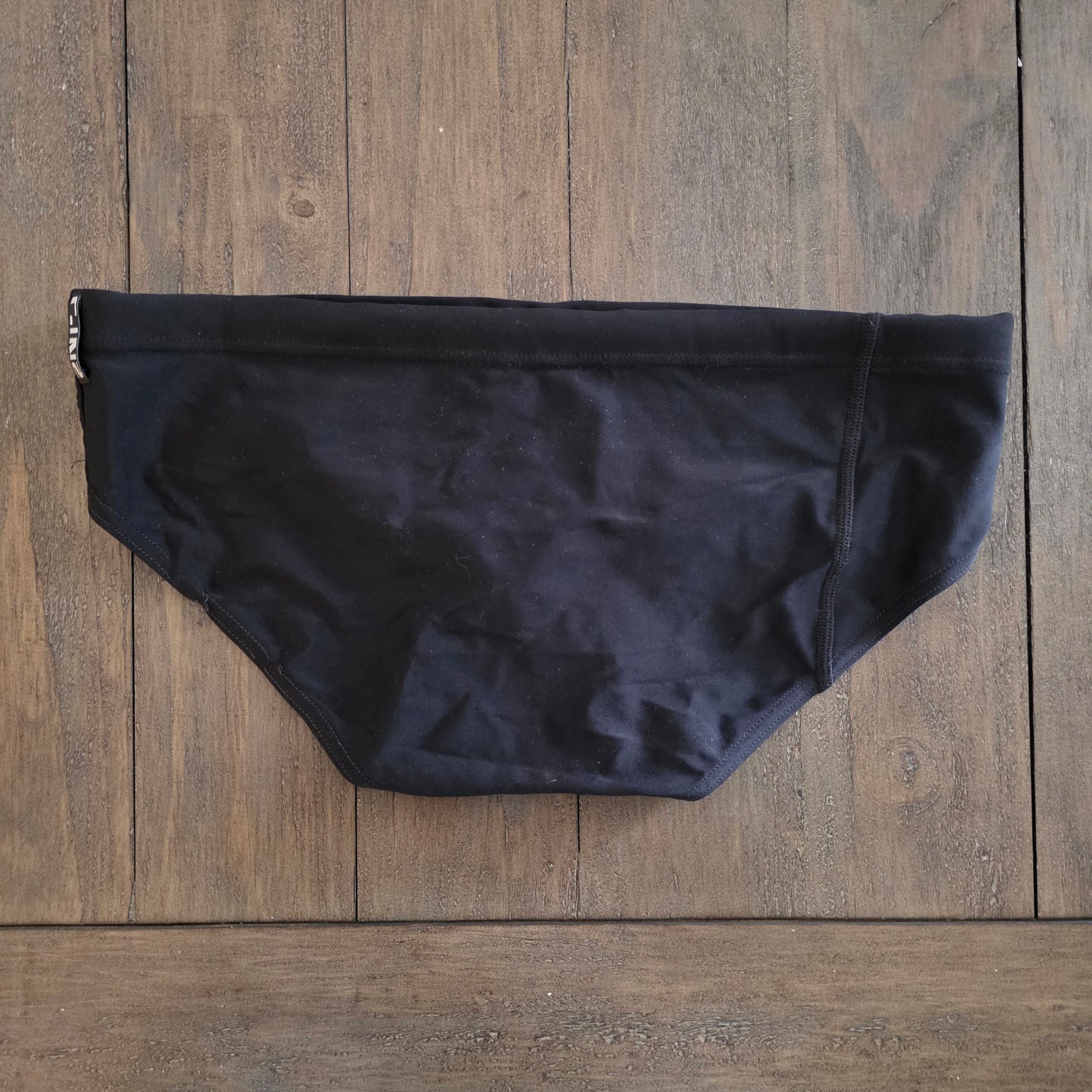 C-in2 Solid Black Swim Brief Large