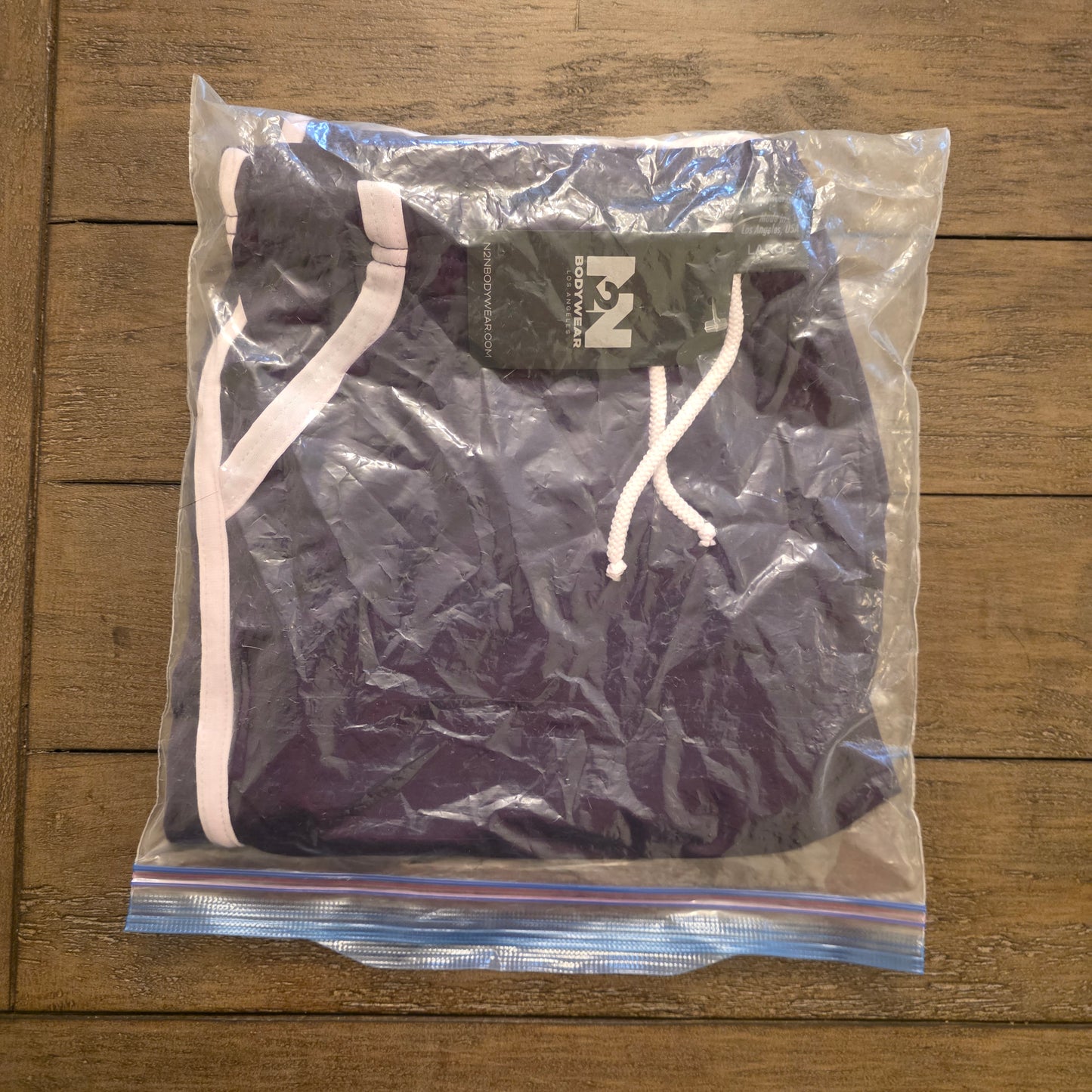 N2N Bodywear RC25I Gym Sweat Pants Purple Large