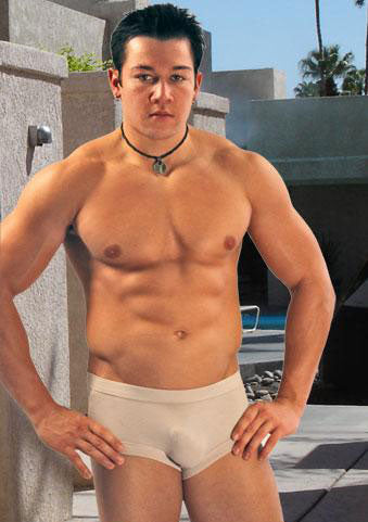 NDS Wear Saint Trope Ribbed Brief 100% Cotton Red Medium