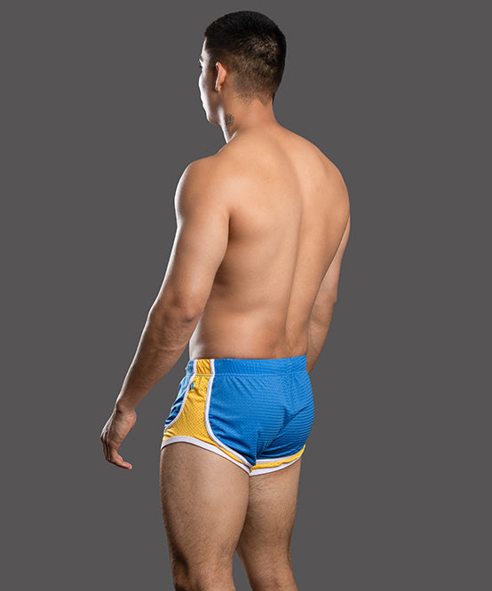 Andrew Christian Sports Mesh Jogger Shorts (3" Inseam)