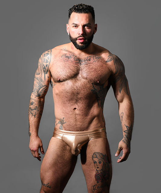 Andrew Christian Bronze Radiance Cheekey Trunk w/ ALMOST NAKED®