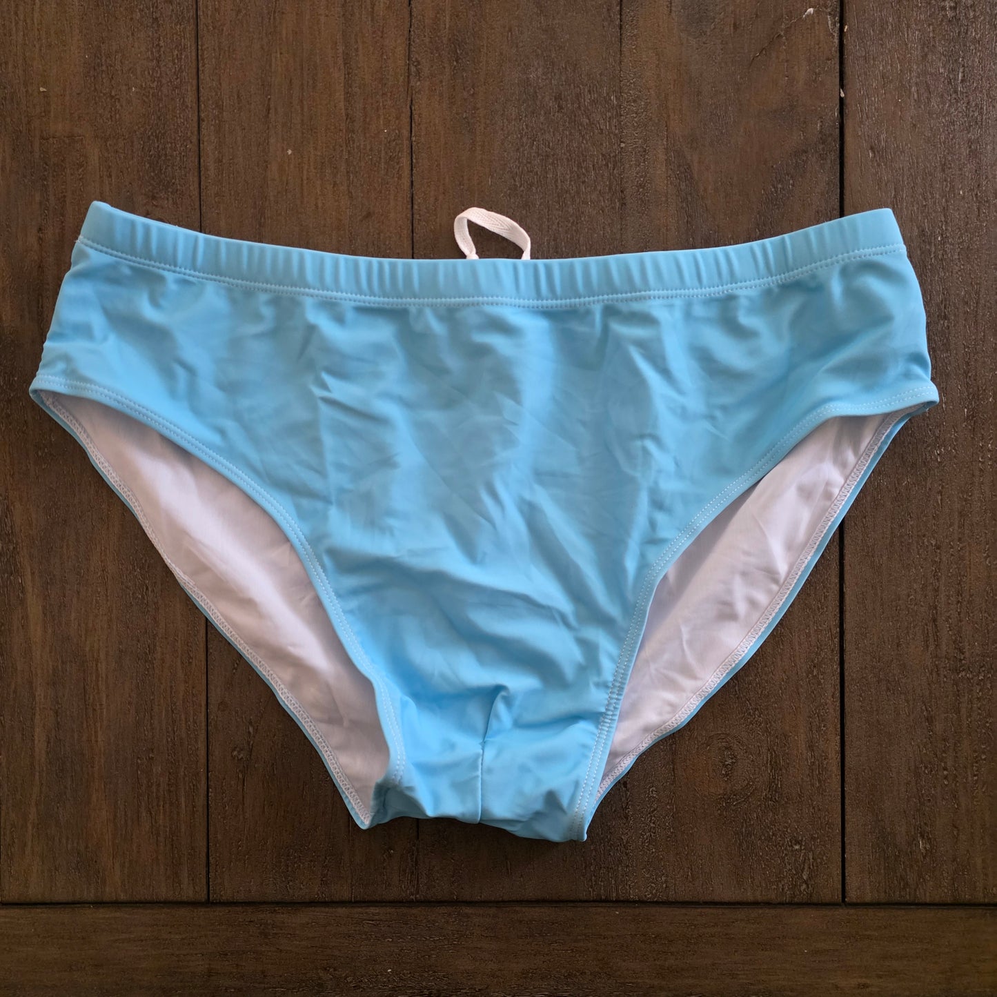 Men's Swim Bikini Briefs Cute Light Blue XL