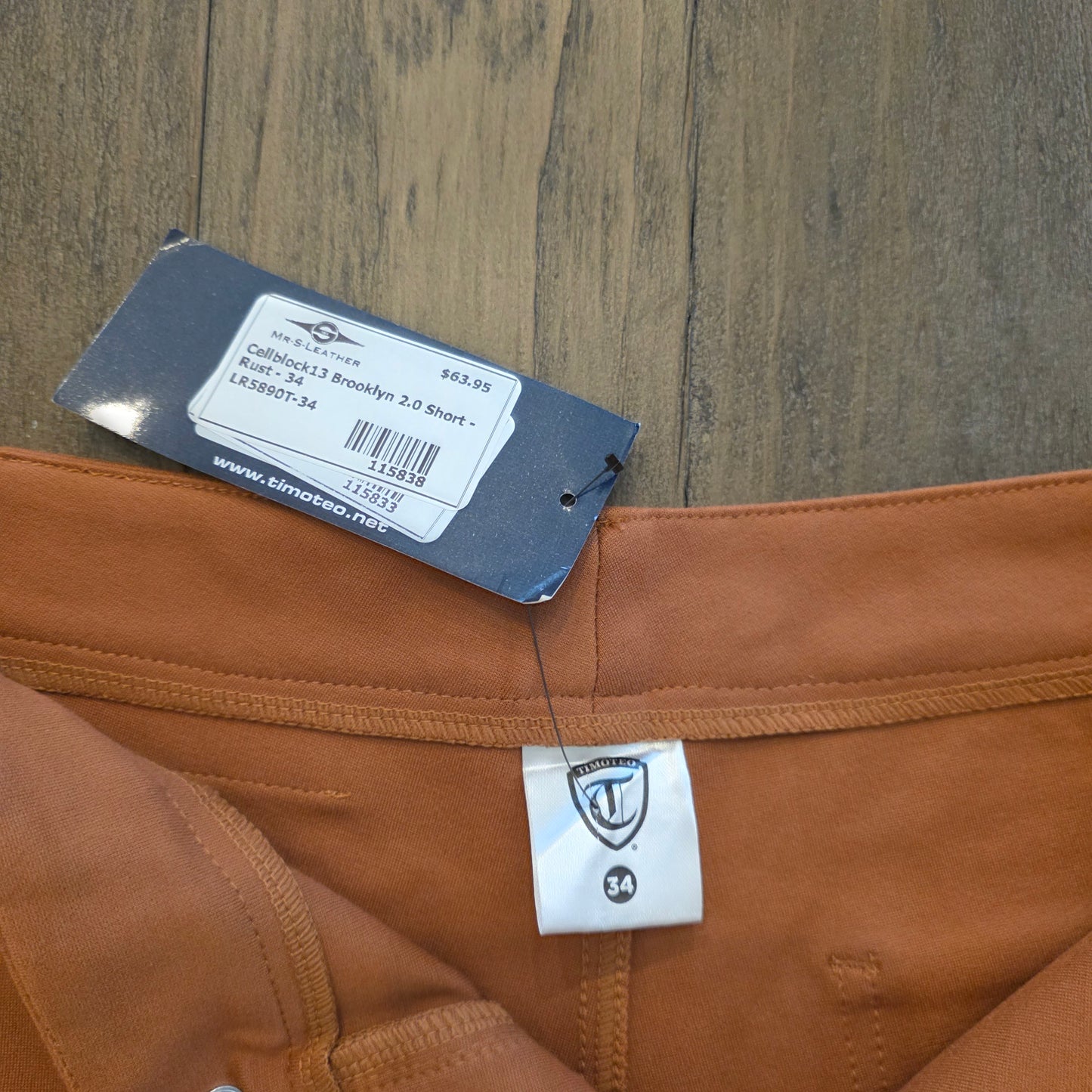 Timoteo Cellblock 13 Brooklyn 2.0 Stretch Shorts