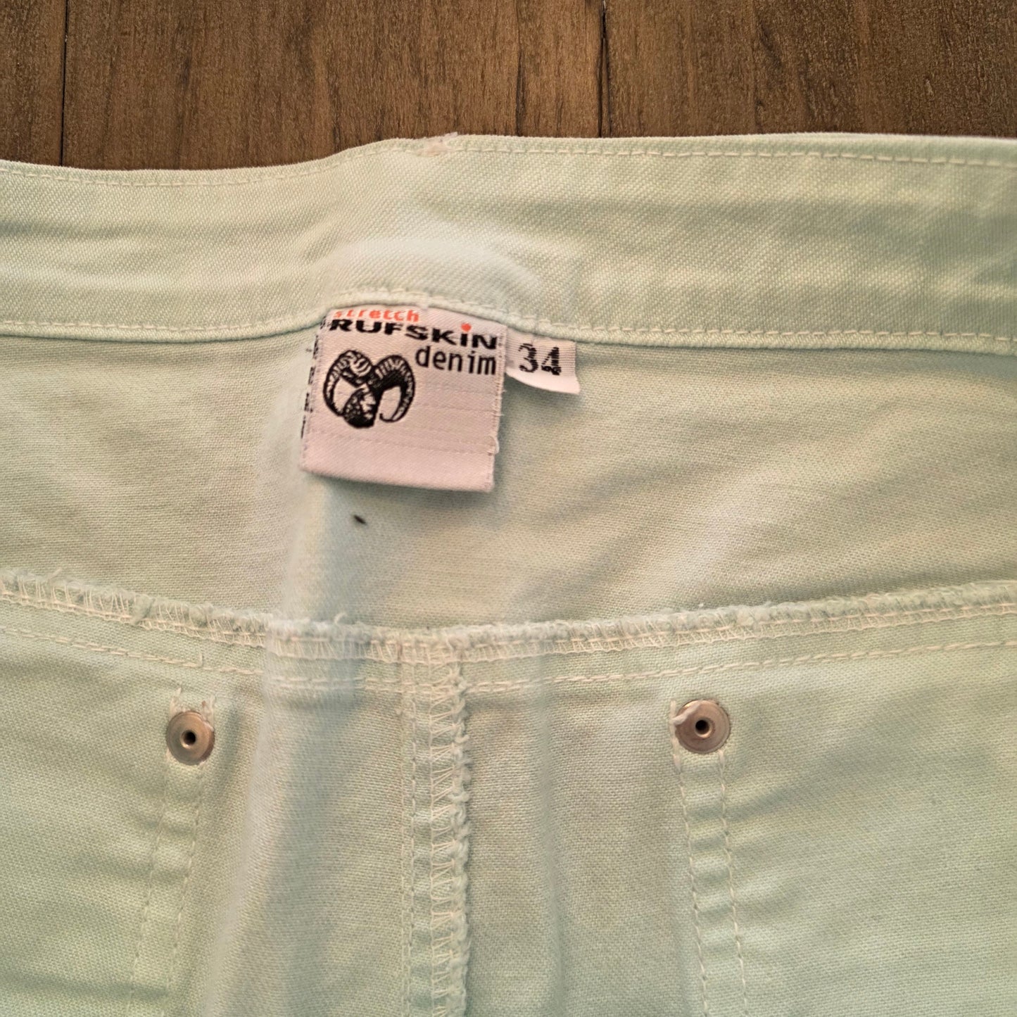 Rufskin Vintage 34" Bermuda Shorts Cutoff