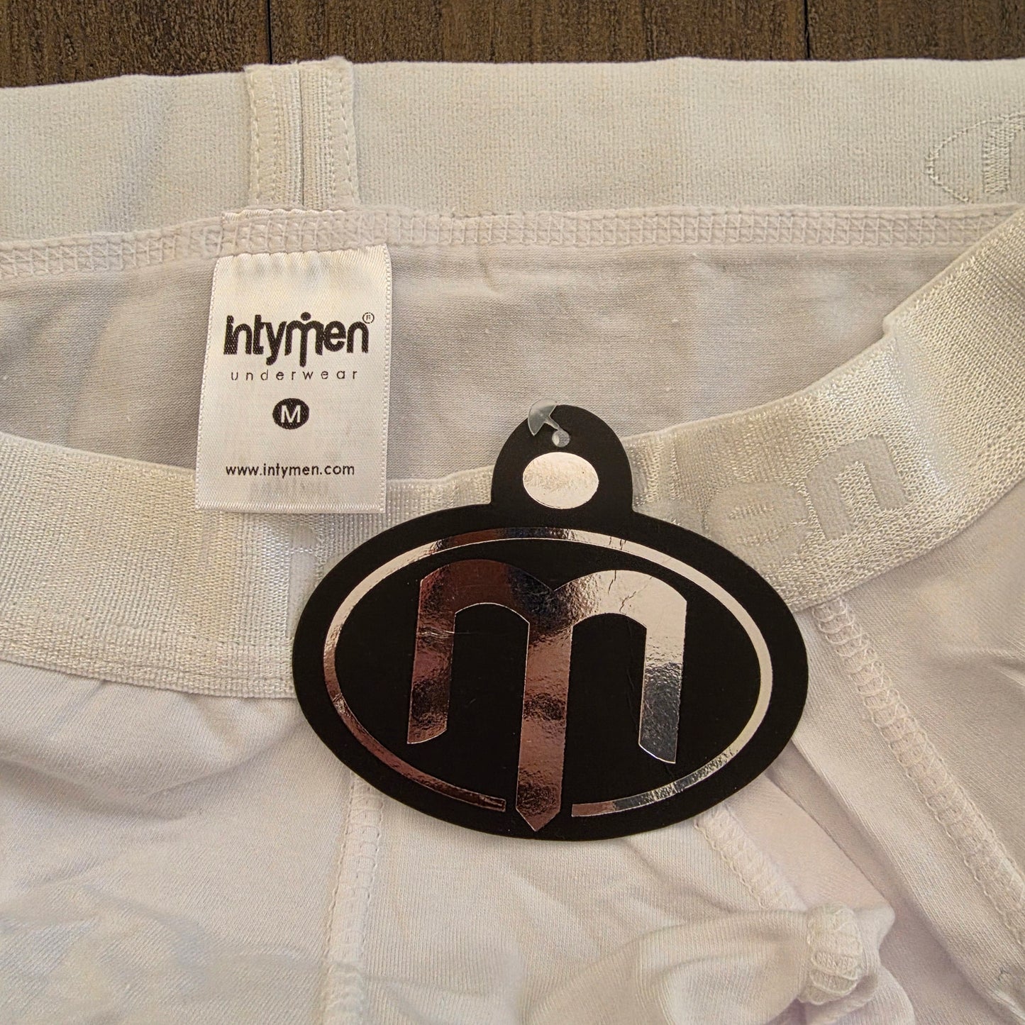 Intymen Classic Microfiber Boxer Brief Mesh XL White