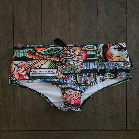 AussieBum Superhero Comic Book Dwim Brief Large