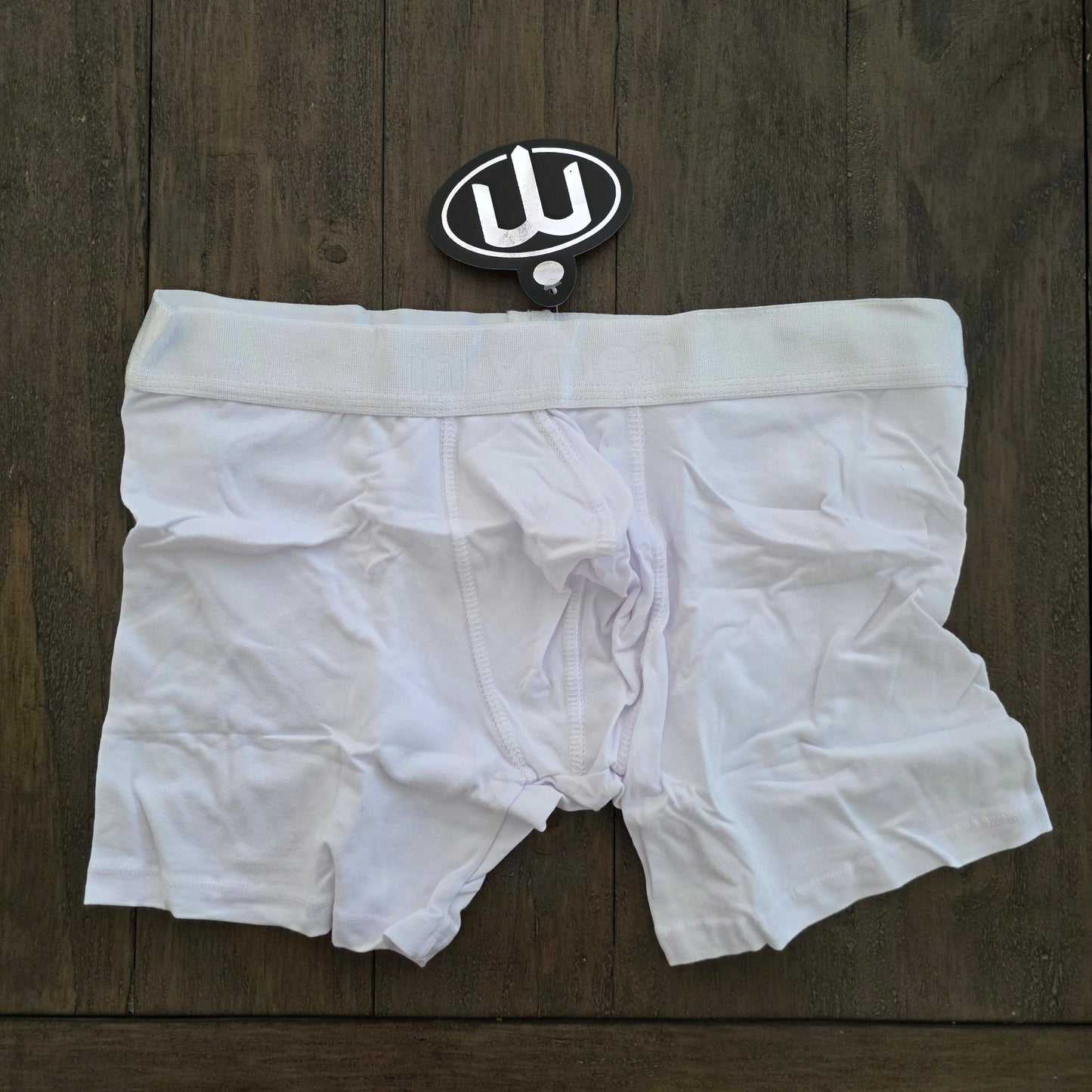 Intymen Classic Microfiber Boxer Brief Mesh XL White