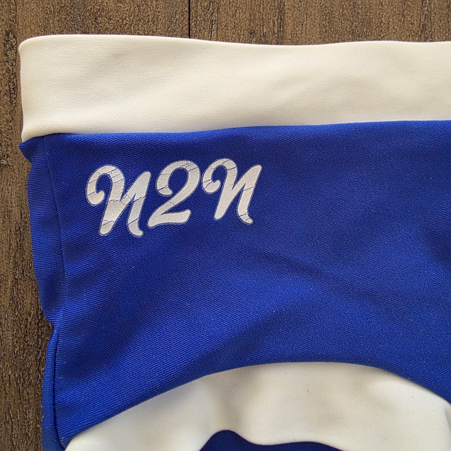 N2N Bodywear 2009 Vintage VC1 L.A. Vintage Swim Brief Trunks Blue Medium