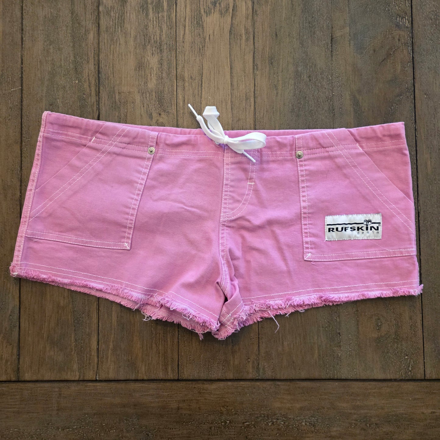 Rufskin Vintage Booty Beach Shorts Lilac Pink