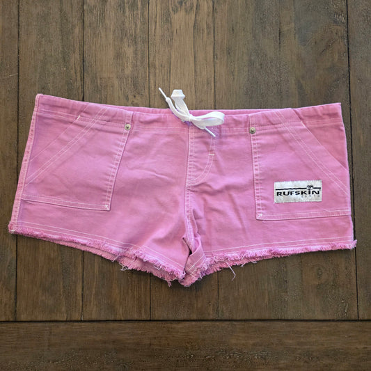 Rufskin Vintage Booty Beach Shorts Lilac Pink