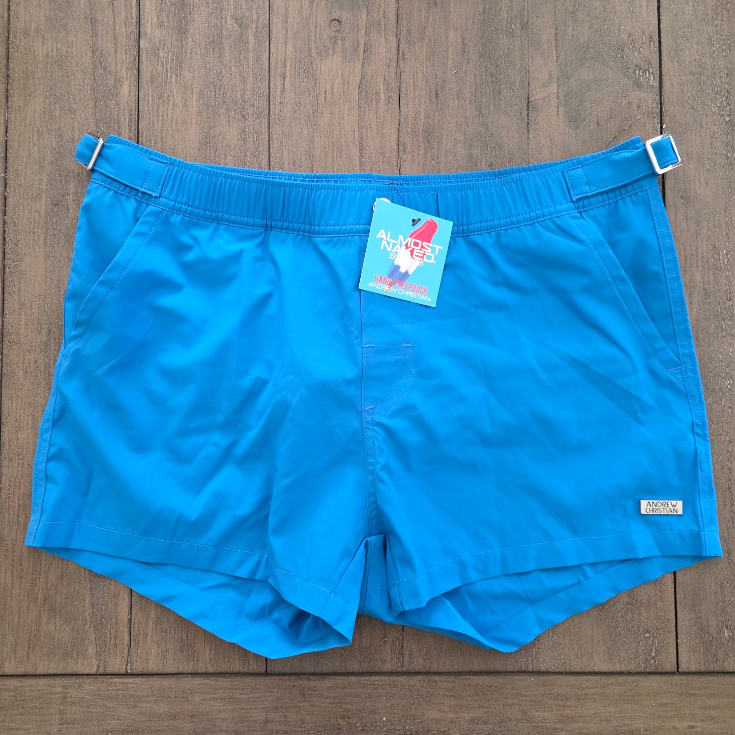 Andrew Christian 70134 Newport Swim Short Blue Medium