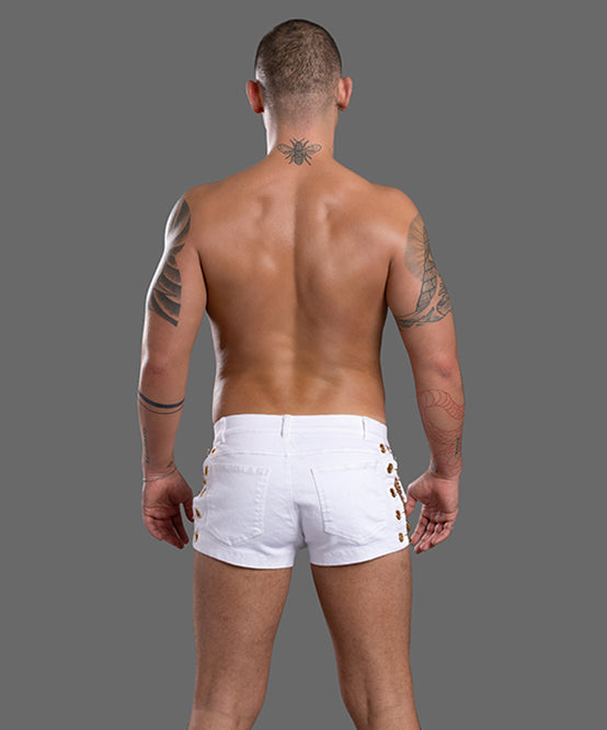 Andrew Christian F.A.G. Capsule Chain Shorts (2" Inseam)