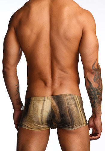 N2N Bodywear 2009 Vintage Catalina Trunk Swimsuit Burgundy Red Medium