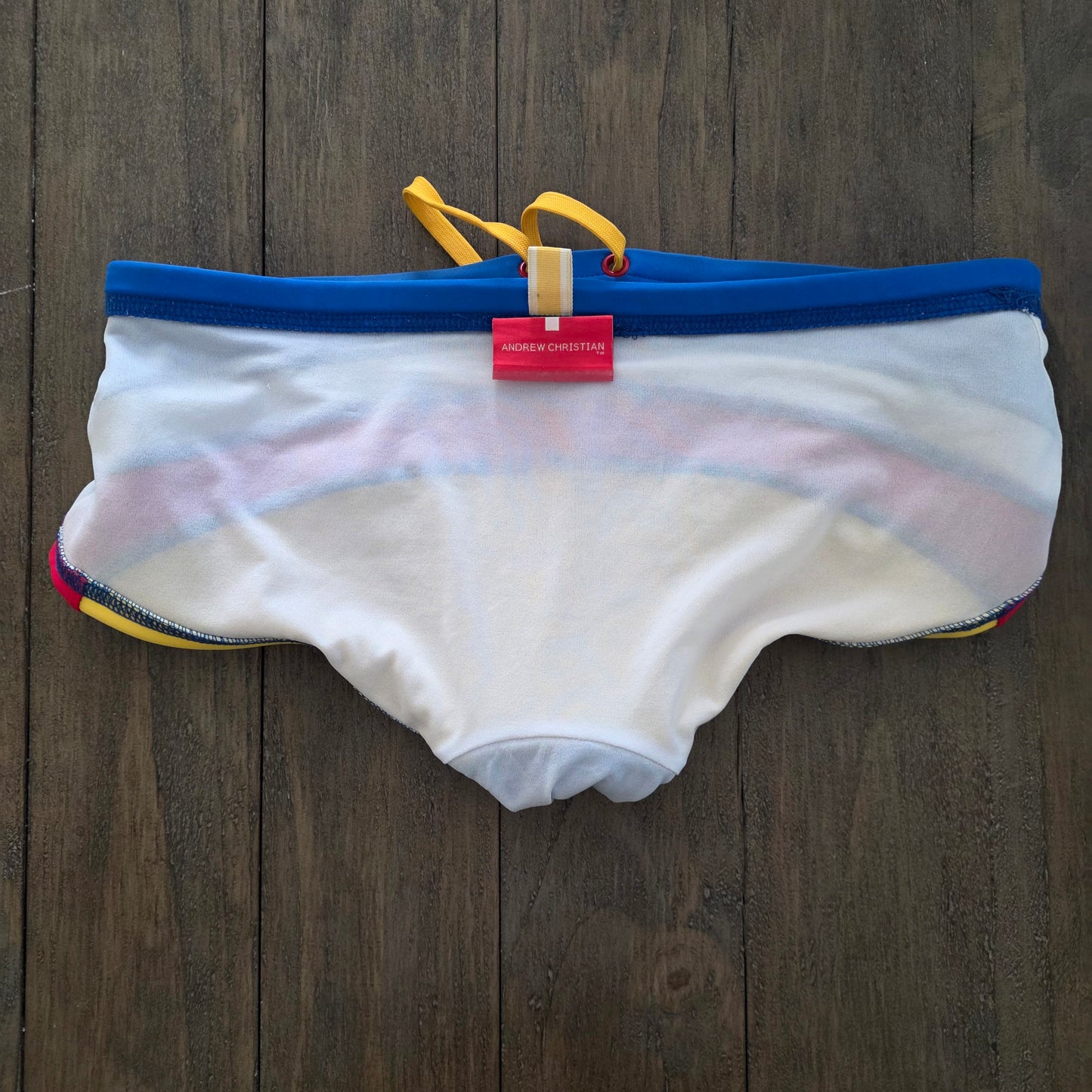 Andrew Christian 2011 Vintage 7120 Swim Bikini Brief Blue Small