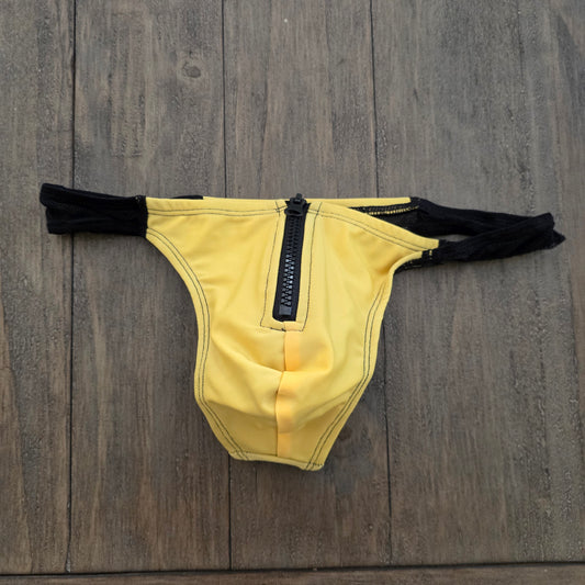 Undergear Elektrik MB135 Zipper Swim Thong