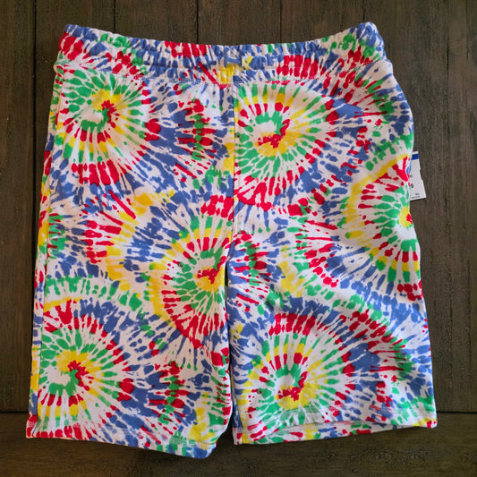 Lands End Pride Tye Dye Style Sweat Shorts