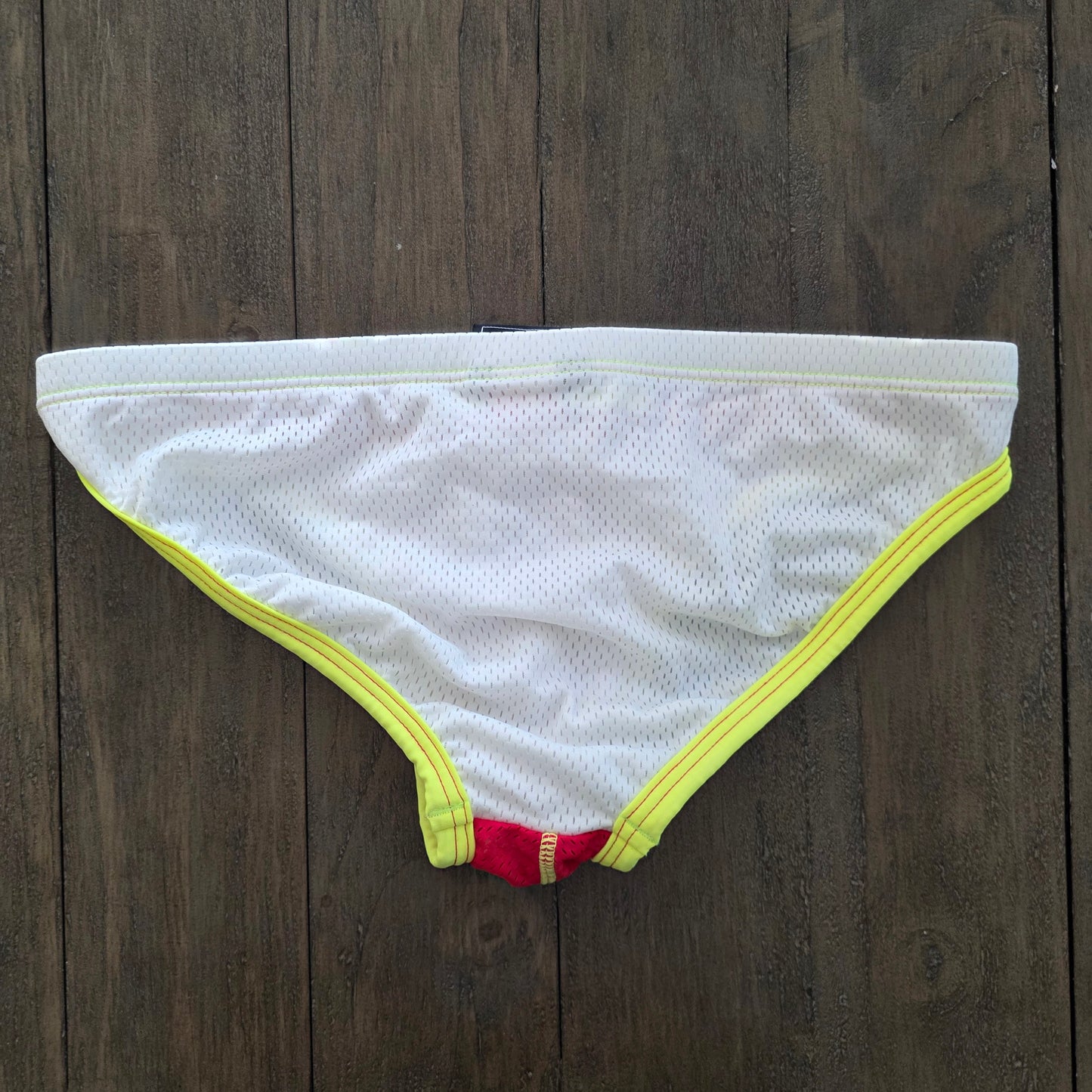 Andrew Christian Vintage 2013 - 7315 Mesh Swim Bikini Brief Red Large