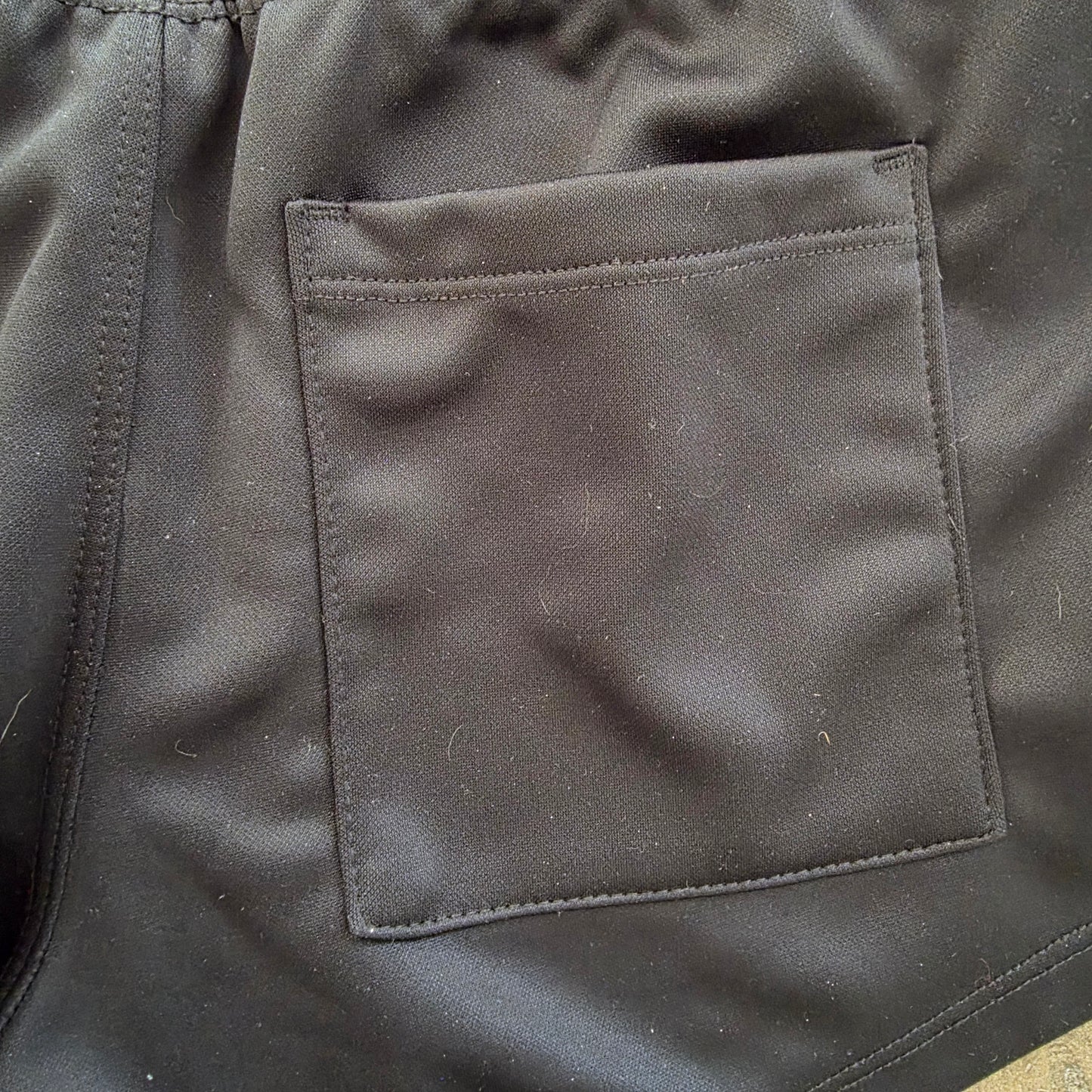 Rufskin Athletic Training Shorts Black with Purple Accents Large