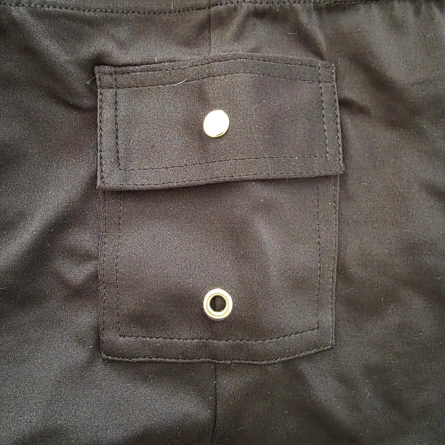 Andrew Christian 2001 Vintage 7005 Cargo Trunk Swim Brief Trunks Black Large