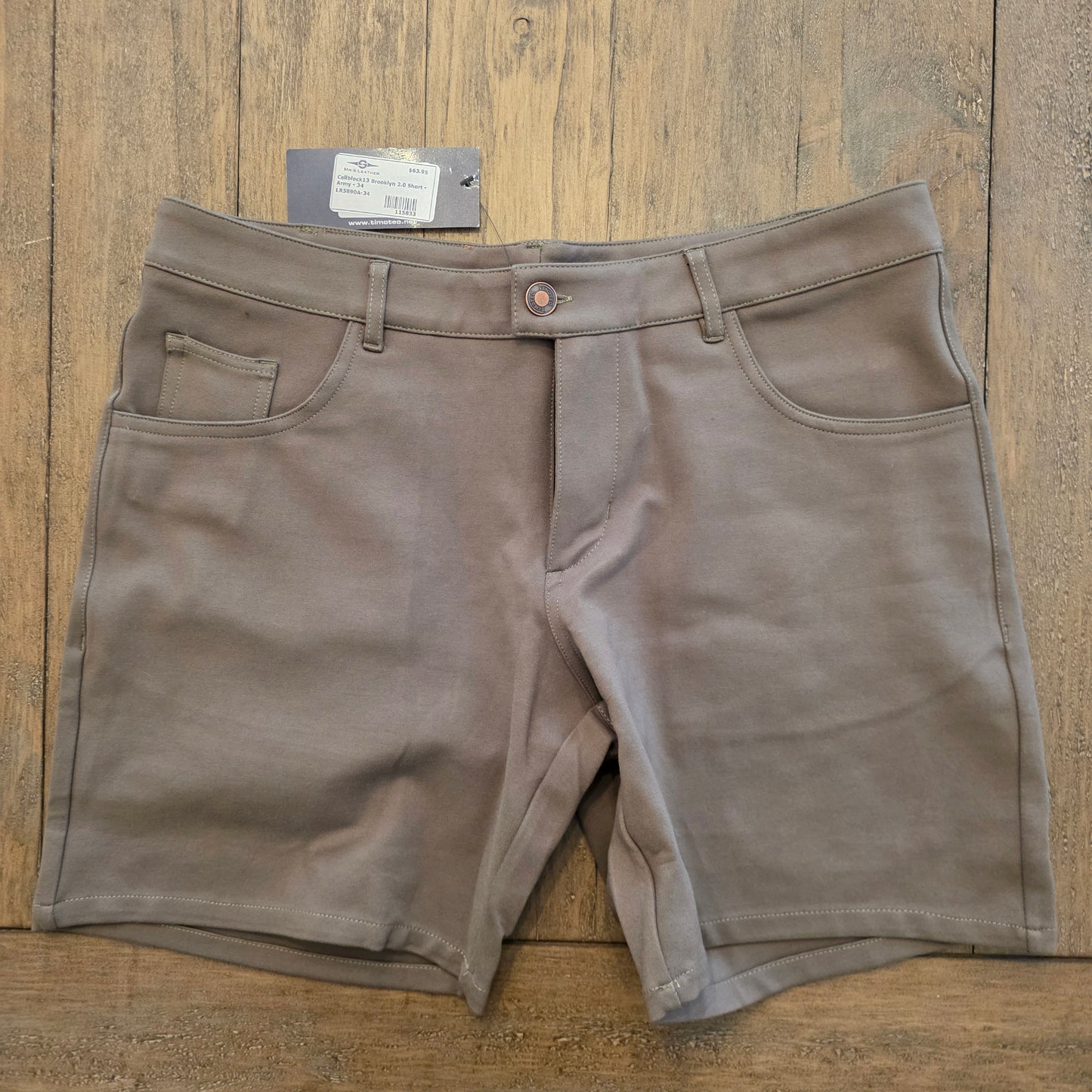 Timoteo Cellblock 13 Brooklyn 2.0 Stretch Shorts