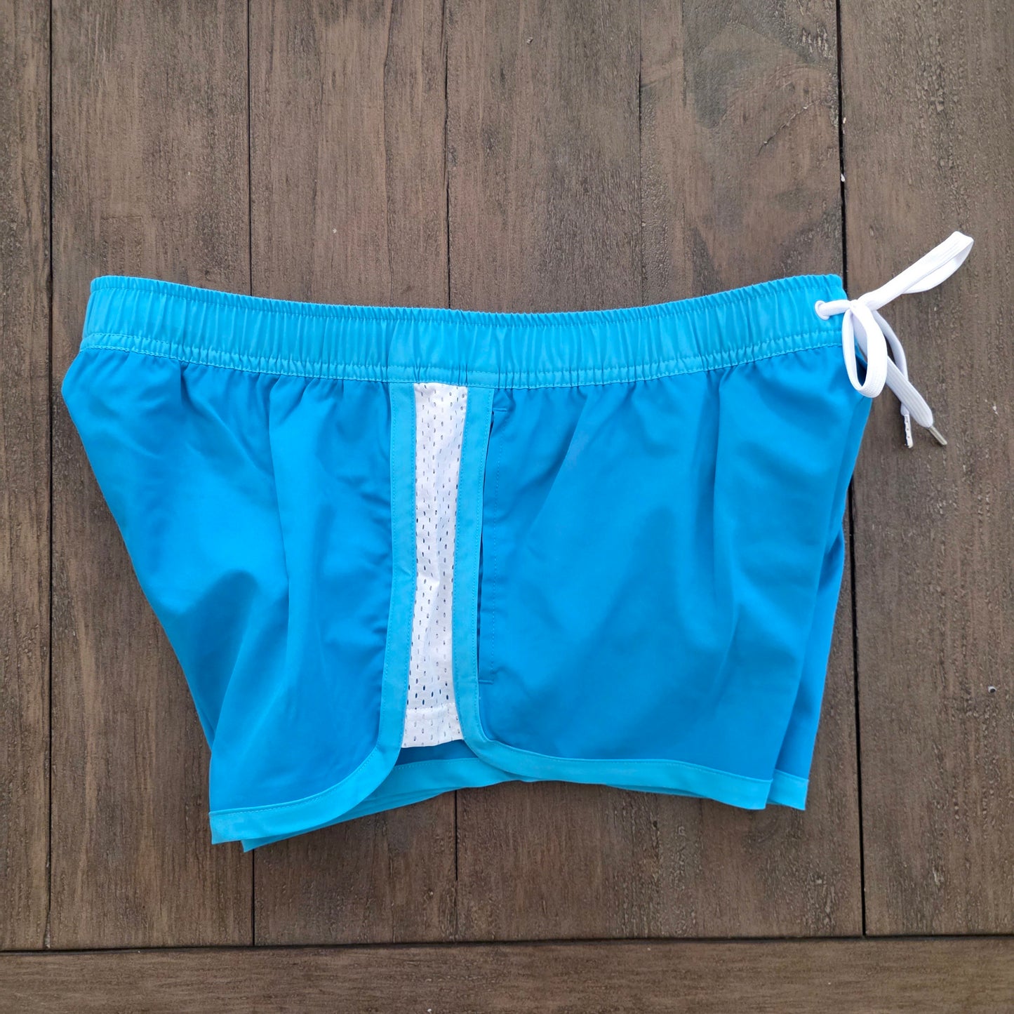 Andrew Christian 70158 Sports Swim Shorts Blue Medium