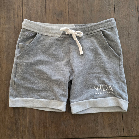 LASC LA Sporting Club Vida Fitness Vintage Athletic Cotton Gym Shorts