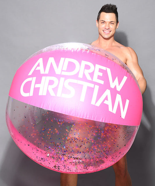 Andrew Christian 60" Glitter Beach Ball