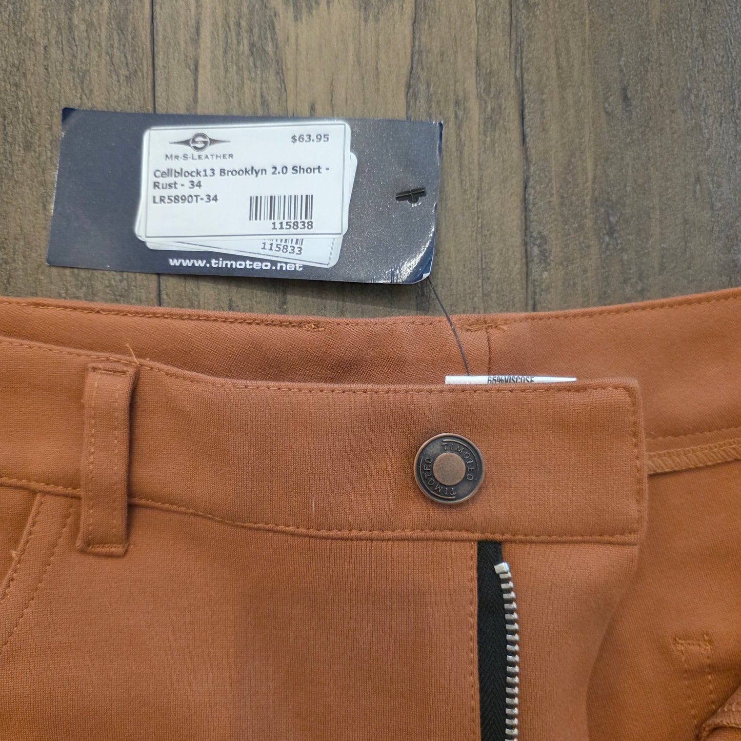 Timoteo Cellblock 13 Brooklyn 2.0 Stretch Shorts