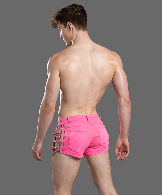 Andrew Christian F.A.G. Capsule Chain Shorts (2" Inseam)