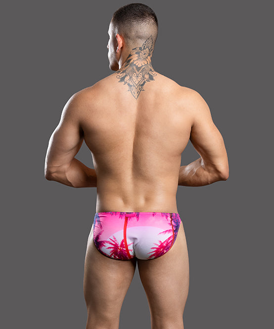 Andrew Christian Miami Cabana Boy Splash & Dash Brief w/ ALMOST NAKED®