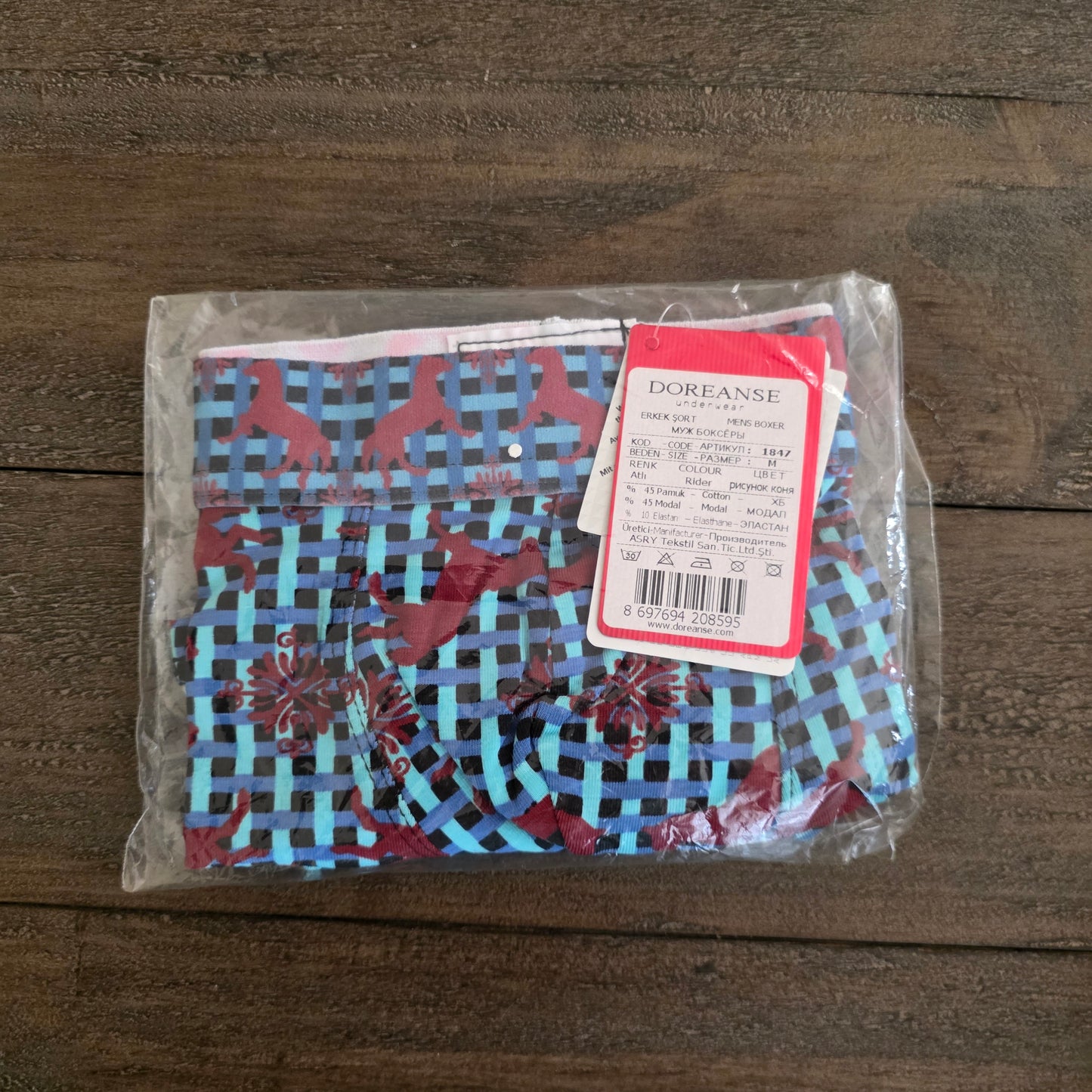 Doreanse Rider Mens Boxer 1847