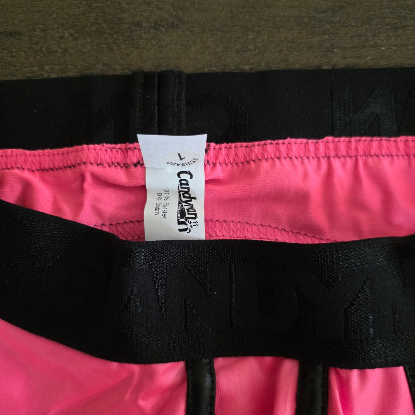 CandyMan Faux Leather Boxer Brief