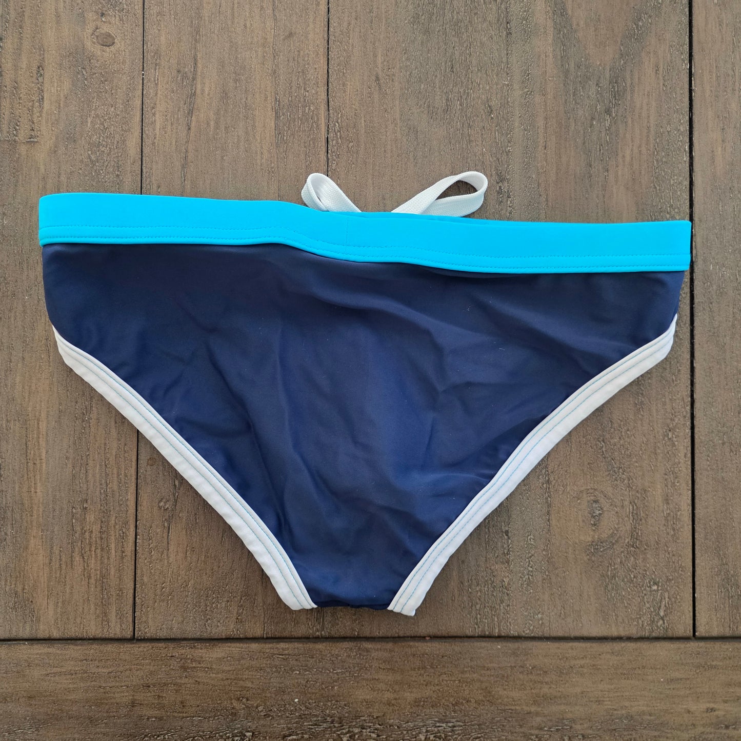Andrew Christian 2016 Vintage 7420 Swim Bikini Brief Blue Medium