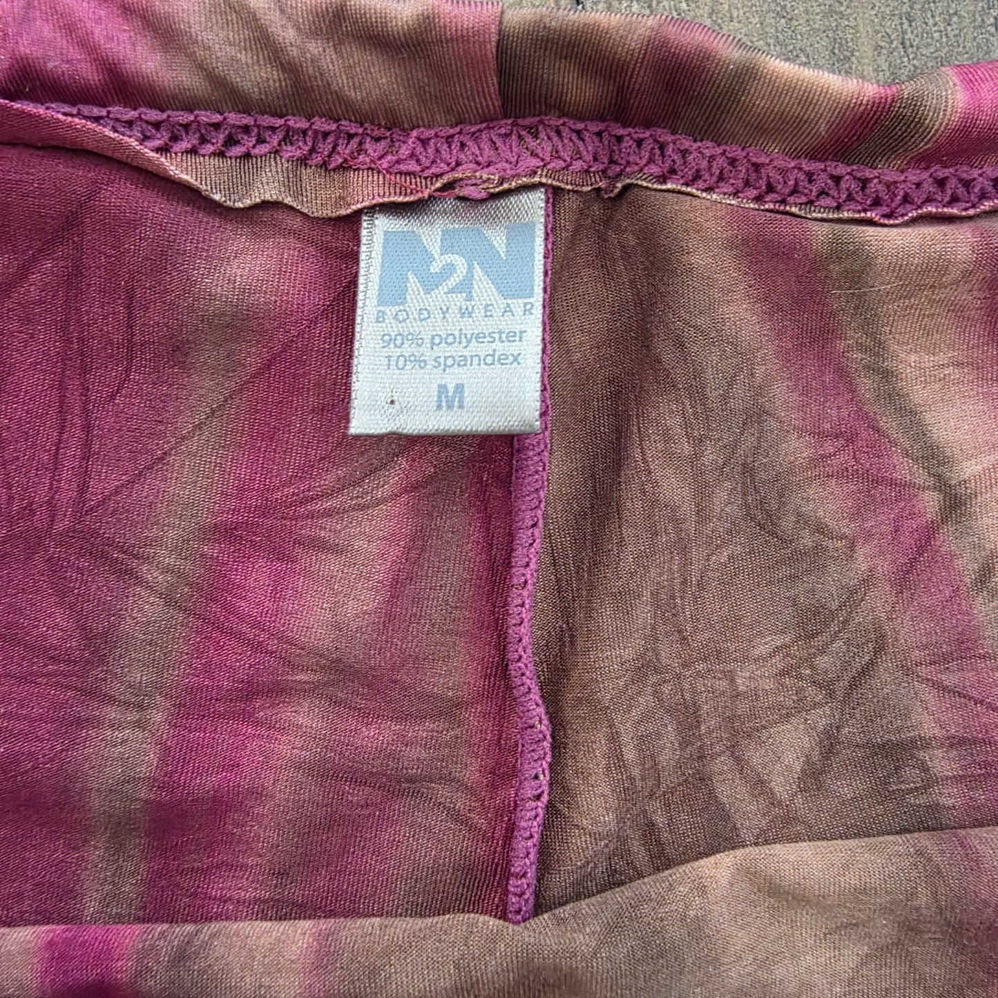 N2N Bodywear 2009 Vintage Catalina Trunk Swimsuit Burgundy Red Medium