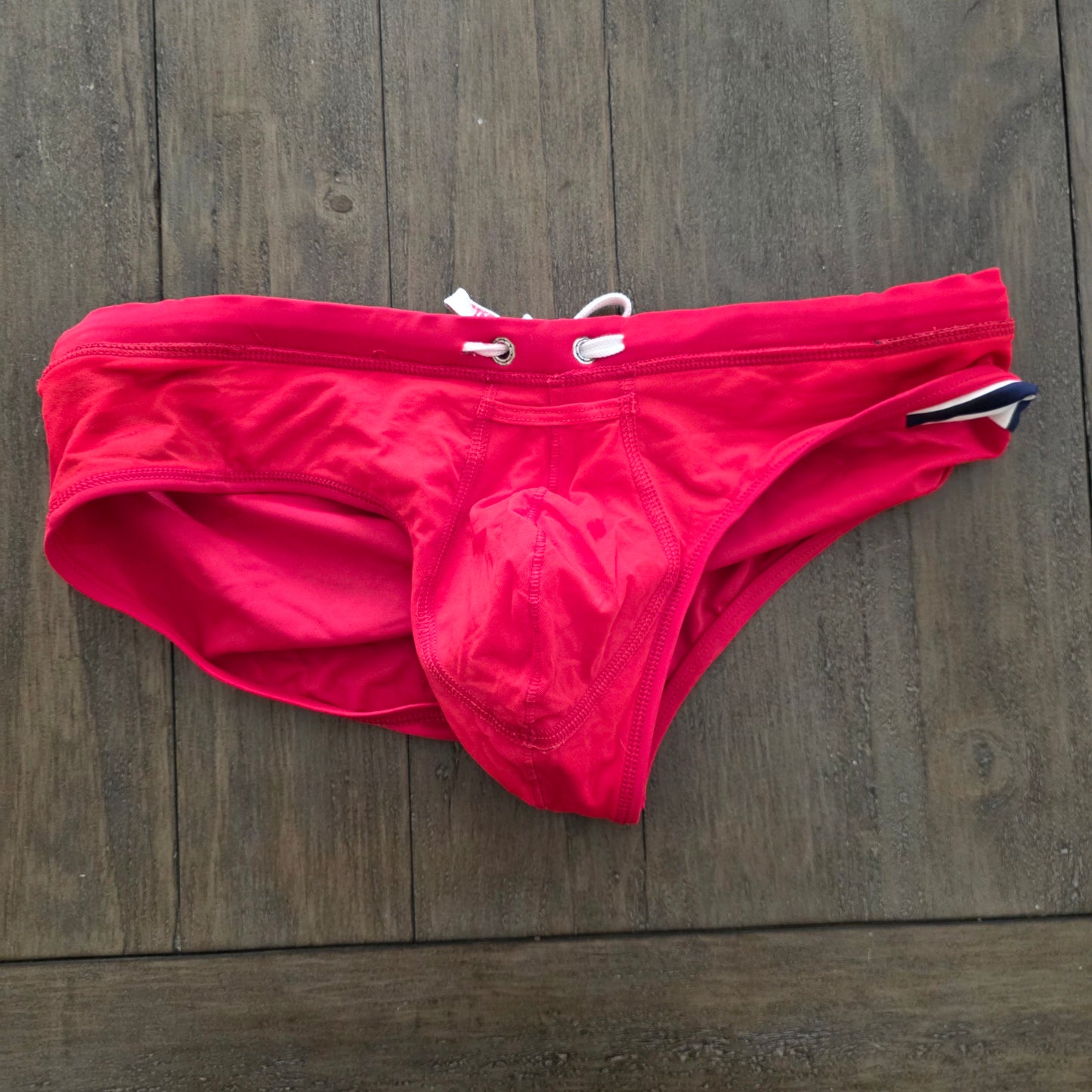 Addicted Swim Bikin Briefs Red XL