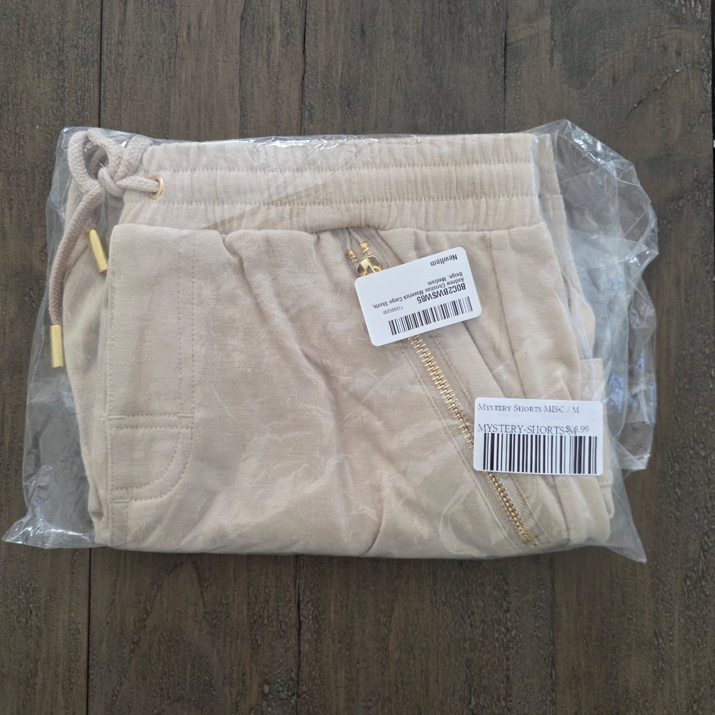 Andrew Christian 6762 Maverick Cargo Shorts Beige Medium