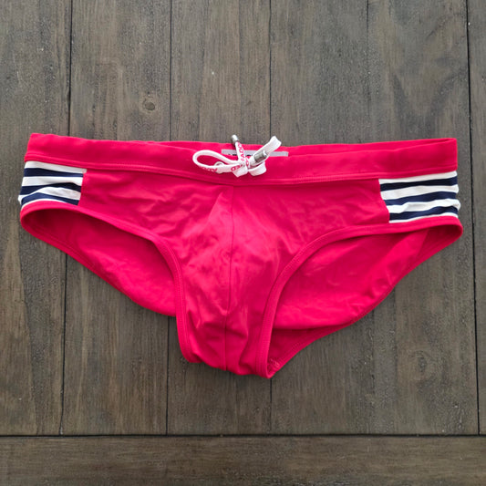 Addicted Swim Bikin Briefs Red XL