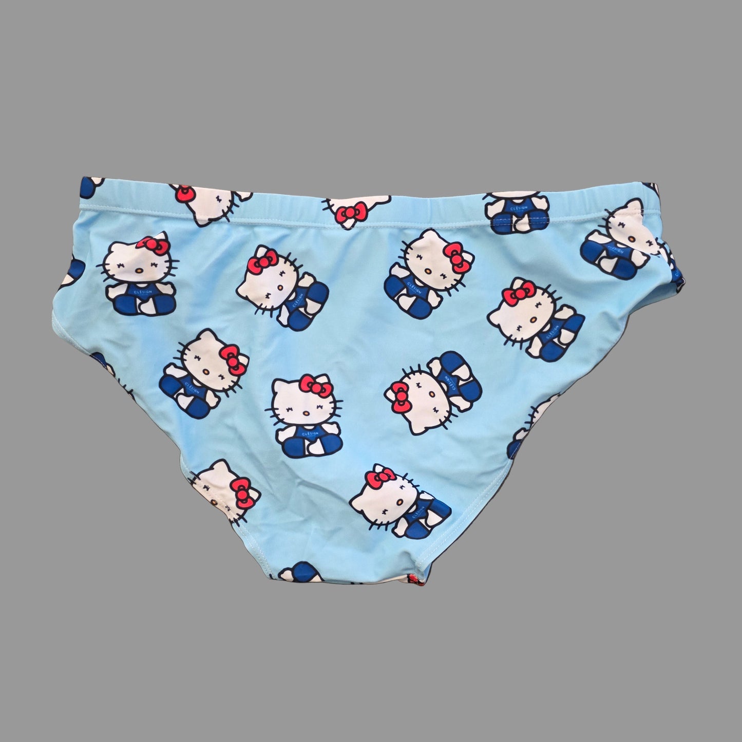 Hello Kitty Print Cute Men's Swim Brief