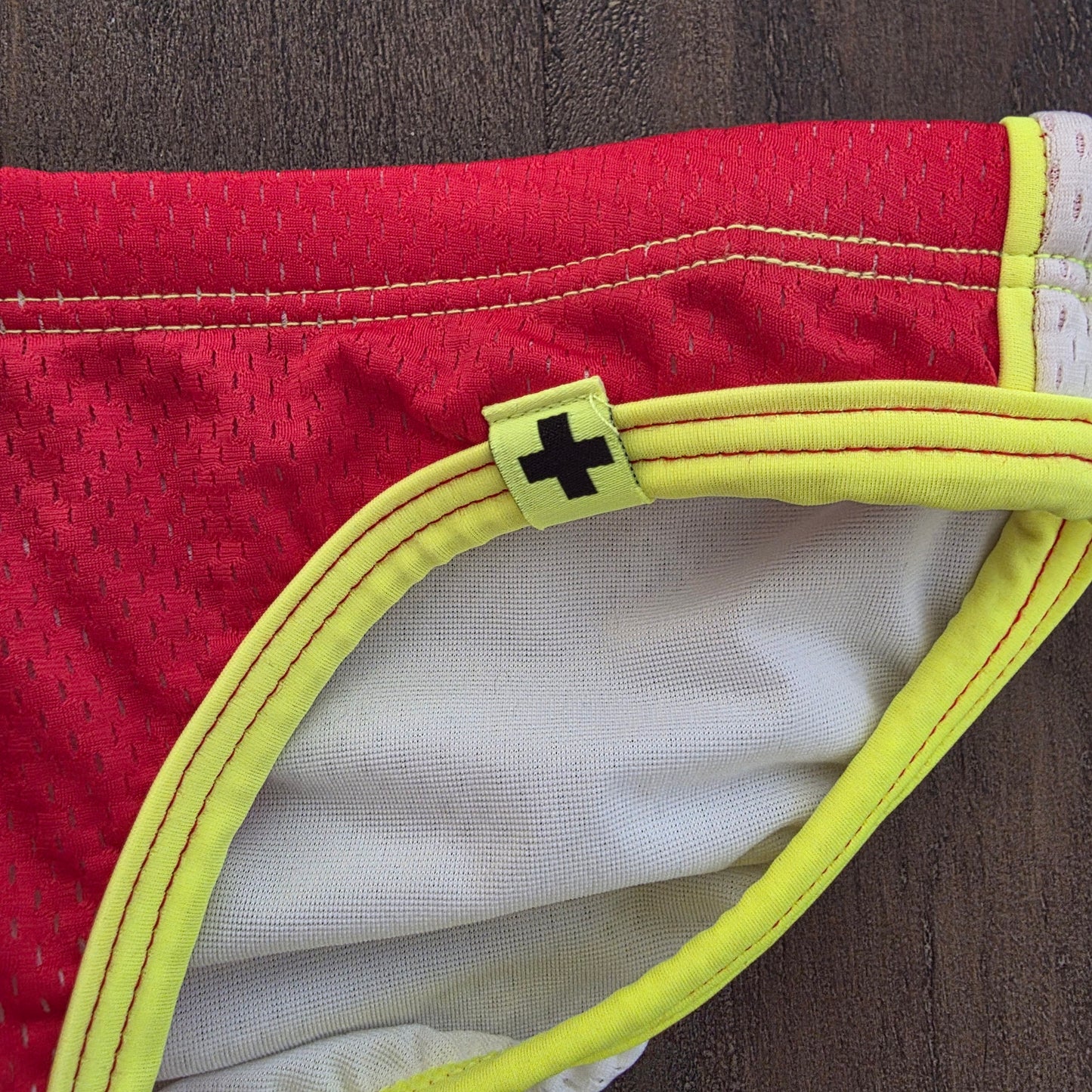 Andrew Christian Vintage 2013 - 7315 Mesh Swim Bikini Brief Red Large