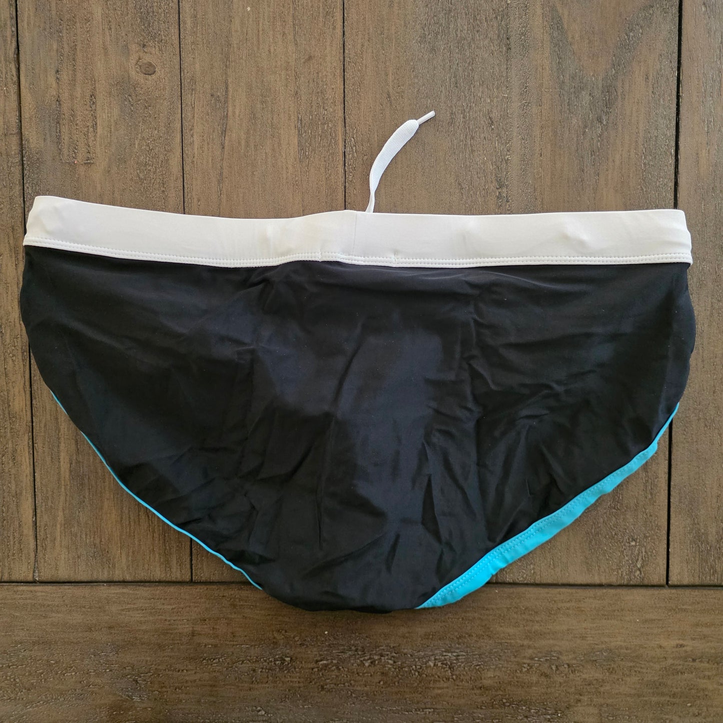 UXH Collection Retro Swim Brief with Pouch Black XL