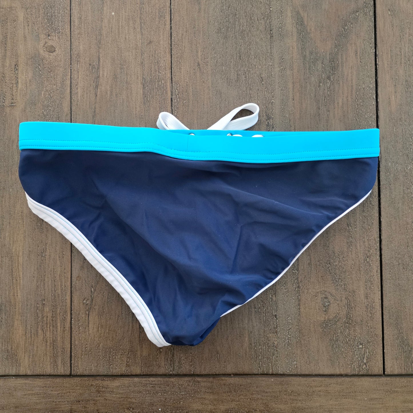 Andrew Christian 2016 Vintage 7420 Swim Bikini Brief Blue Medium