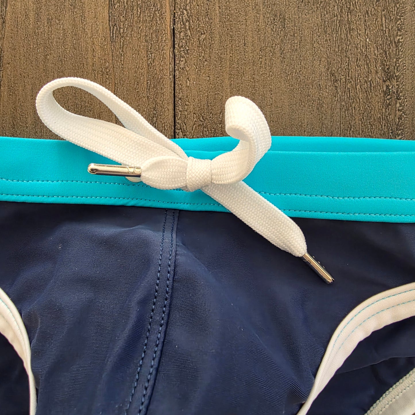 Andrew Christian 2016 Vintage 7420 Swim Bikini Brief Blue Medium