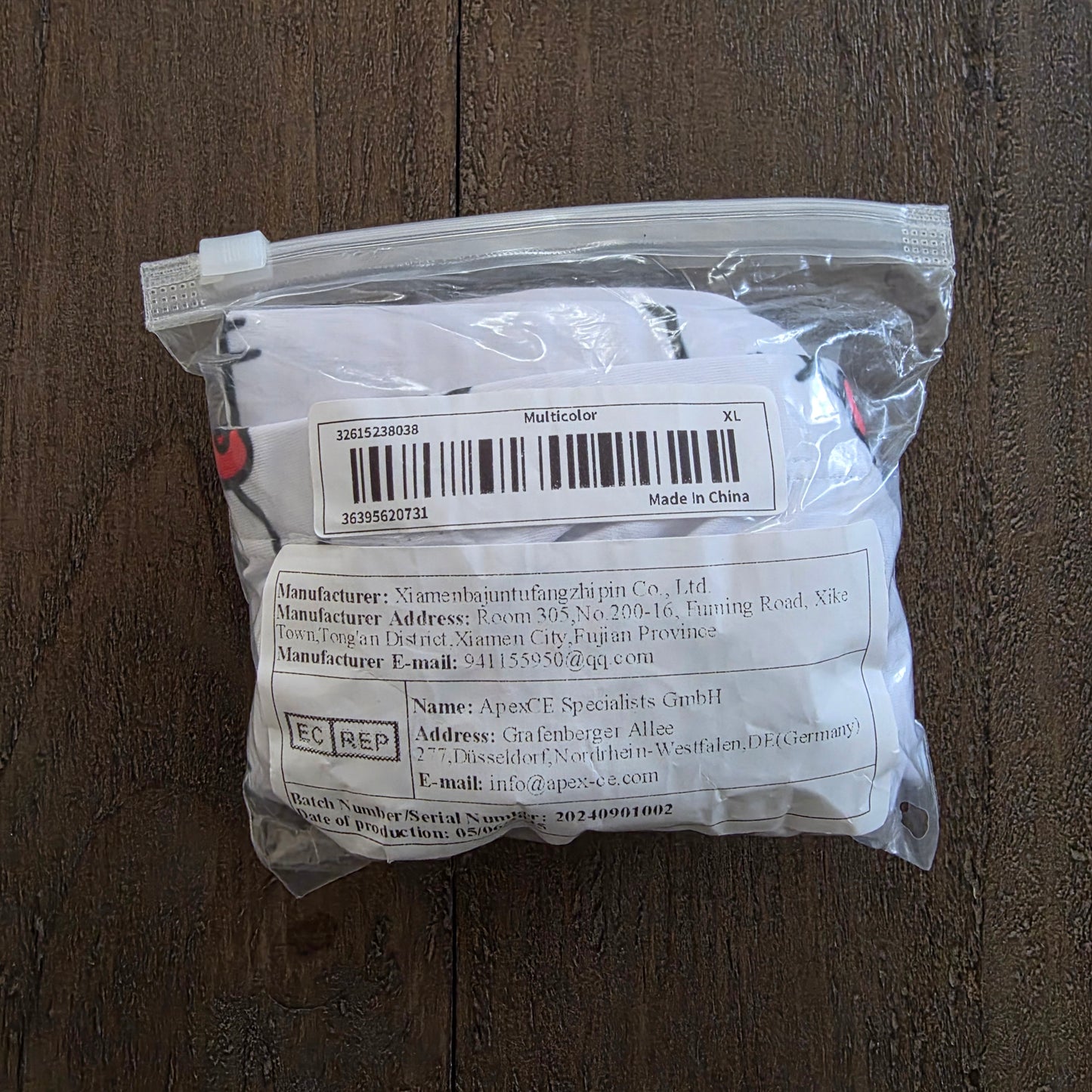 Men's Swim Bikini Briefs Cute Hello Kitty Print White XL