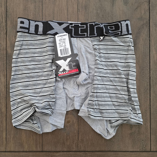 Xtremen Largo Striped Boxer Gray Medium